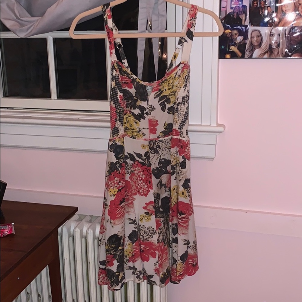 Summer Floral Mini Dress